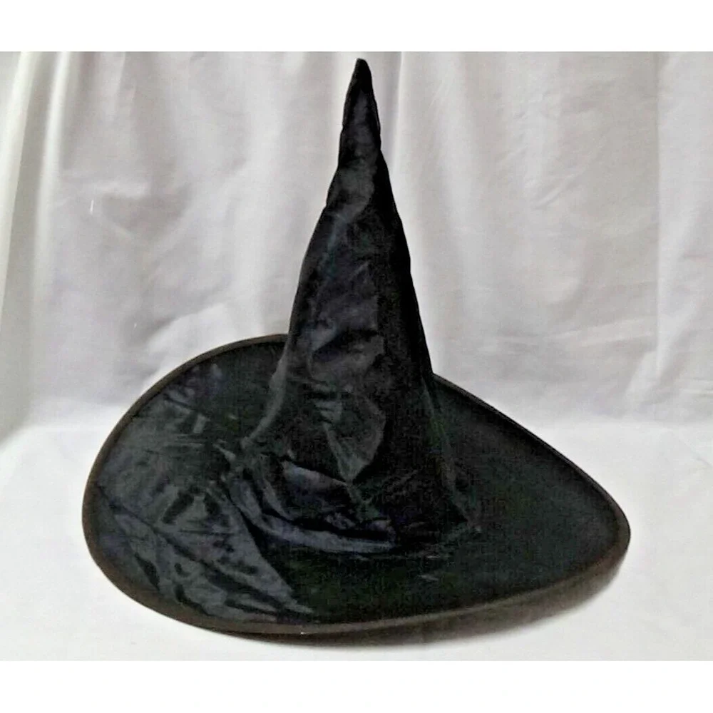 Witch DRESS and HAT Black and Purple Halloween Costume Cosplay #130